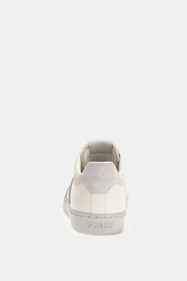 Guess NOLINAS DERİ KARIŞIMLI SNEAKER Beyaz