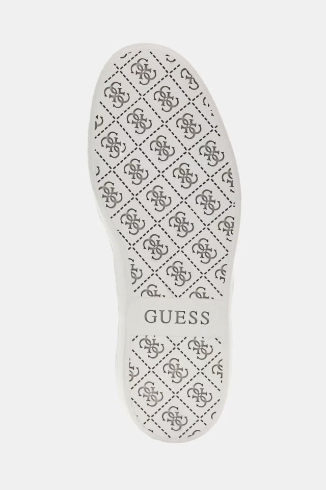 Guess NOLINAS DERİ KARIŞIMLI SNEAKER Beyaz