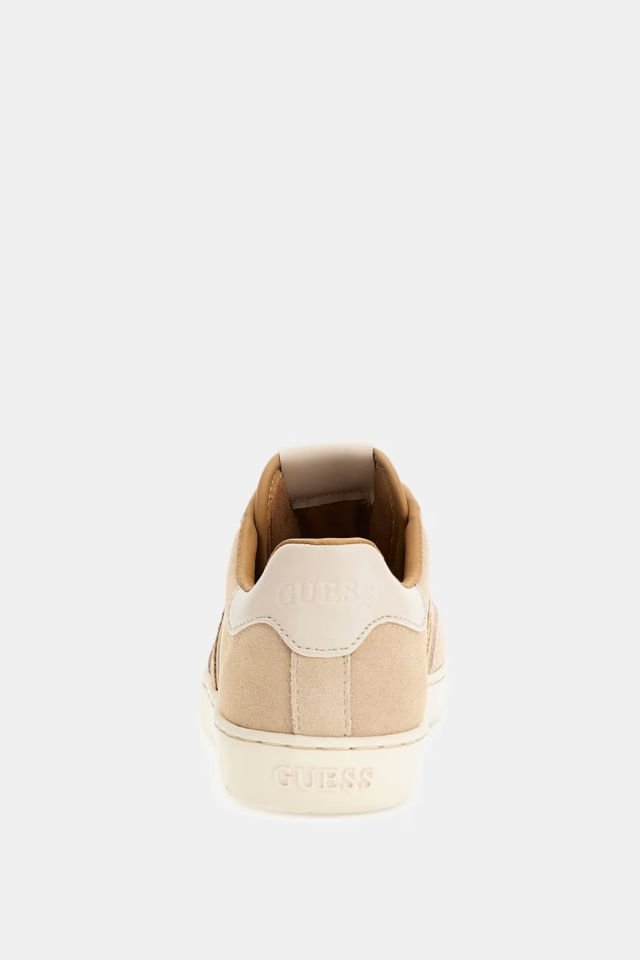 Guess Nolinas Deri Karişimli Sneaker Bej