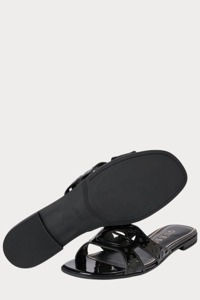 Guess Ciesta Logo Sandals Terlik Siyah