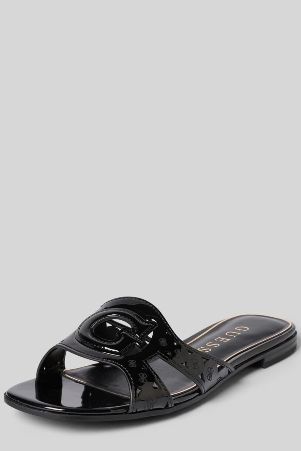 Guess Ciesta Logo Sandals Terlik Siyah