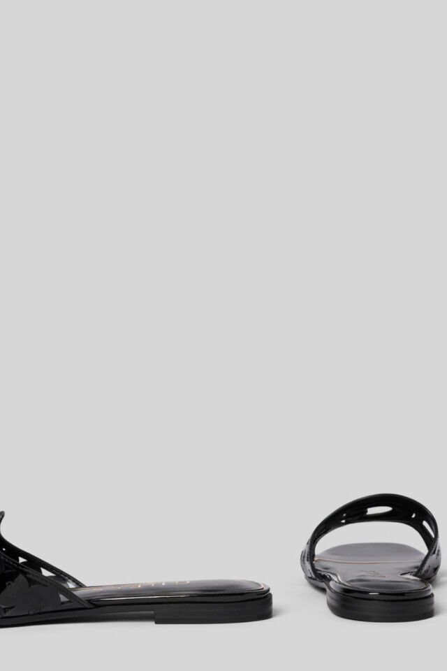 Guess Ciesta Logo Sandals Terlik Siyah