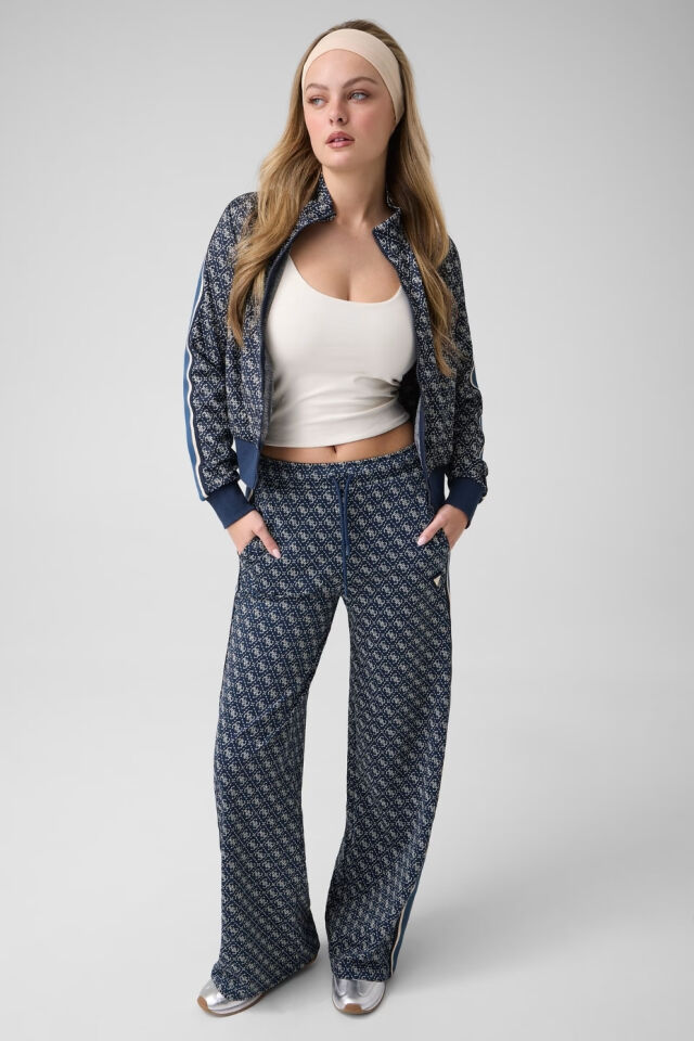 Guess  4G Logolu Eşofman Altı Mavi