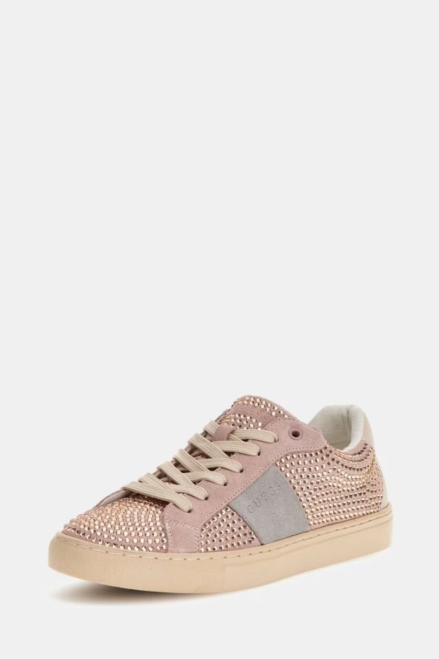 Guess Toda Hakiki Deri Sneaker Pembe