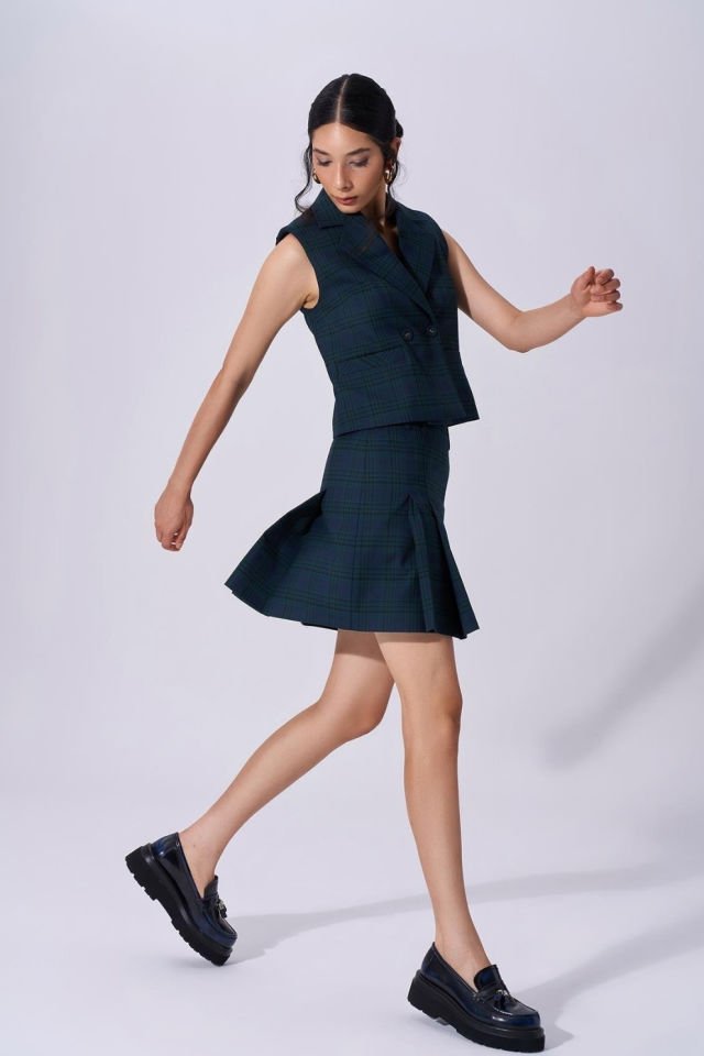 Naar Kareli Etek Turkuaz