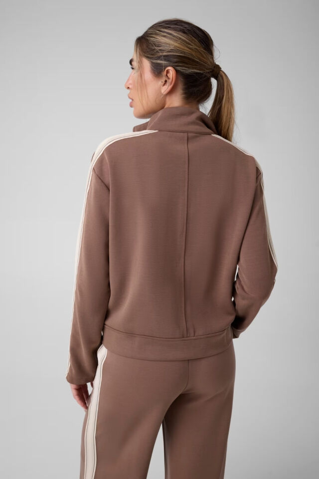 Guess Yan Bantlı Sweatshirt Bej