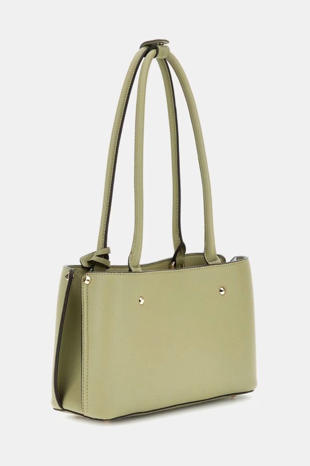 Guess Meridian Zımba Detaylı Omuz Çantası Yeşil