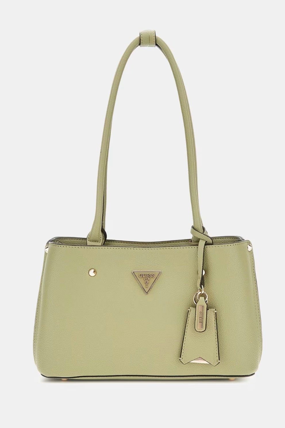 Guess Meridian Zımba Detaylı Omuz Çantası Yeşil