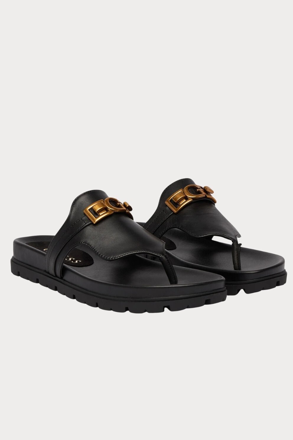 Guess Kadın Parmak arası Terlik Siyah