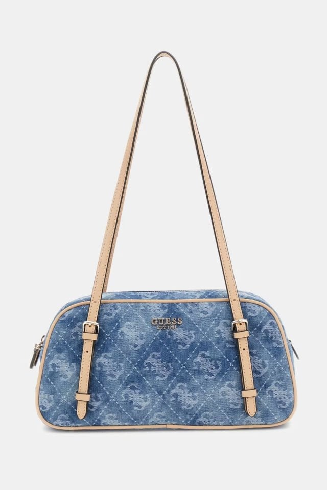Guess Cerelia Jean Omuz Çantası Mavi