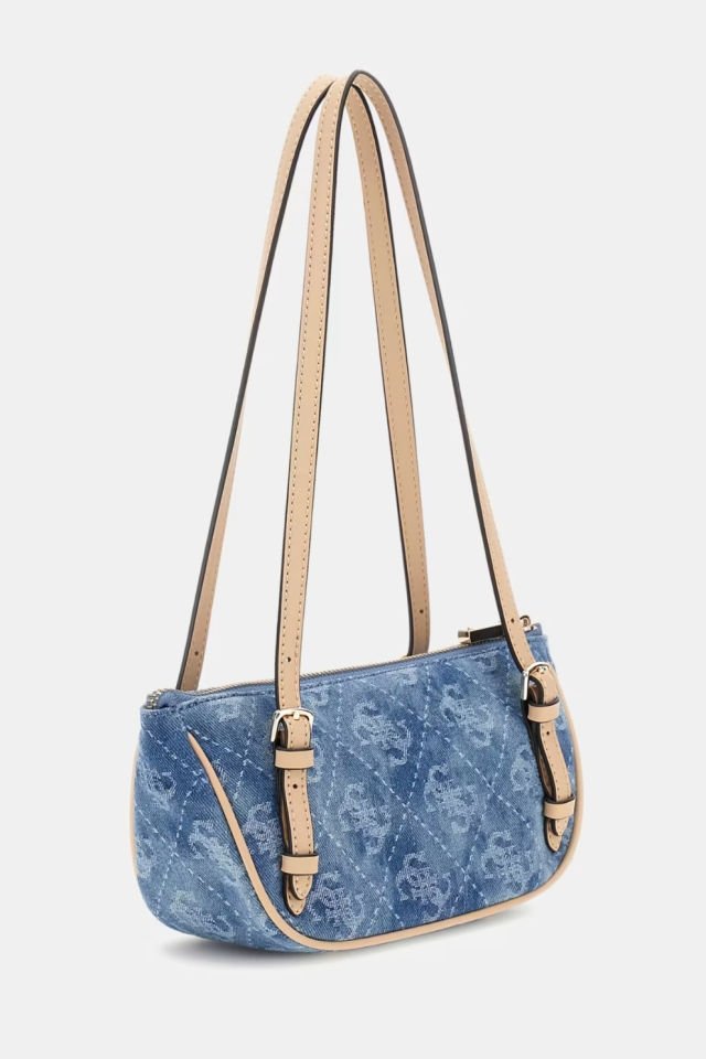 Guess Cerelia Jean Omuz Çantası Mavi
