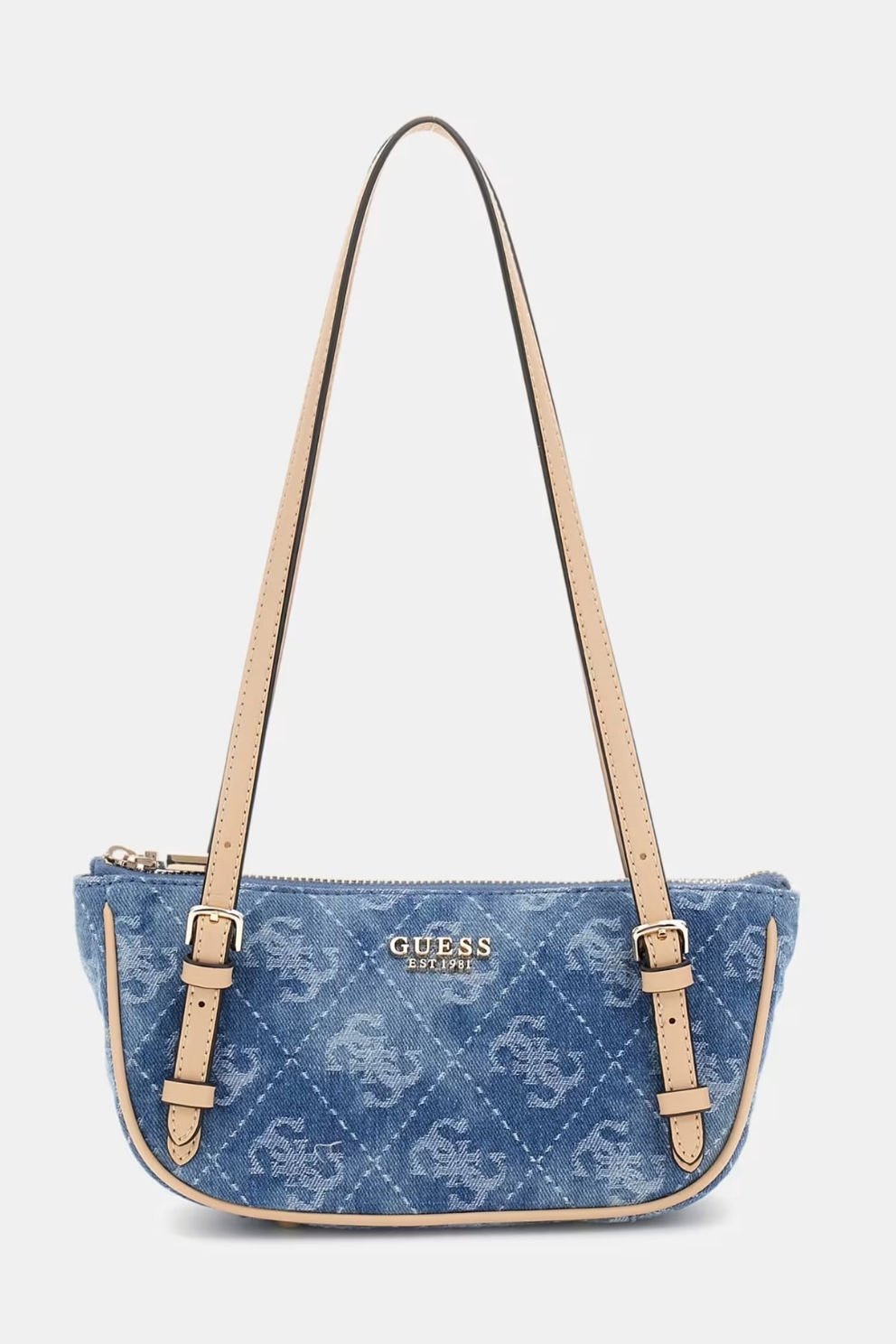 Guess Cerelia Jean Omuz Çantası Mavi