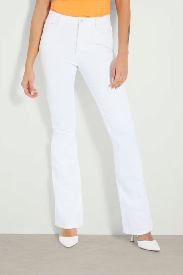 Guess Sexy Flare Jean Beyaz