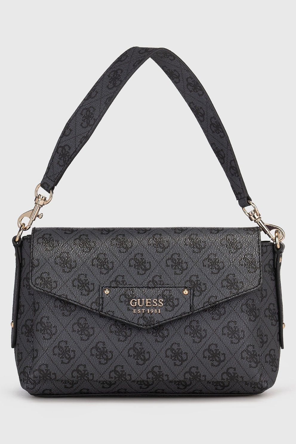 Guess Brenton Çapraz Çanta Gri