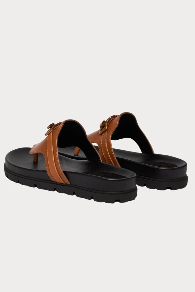 Guess Kadın Parmak arası Terlik Kahverengi