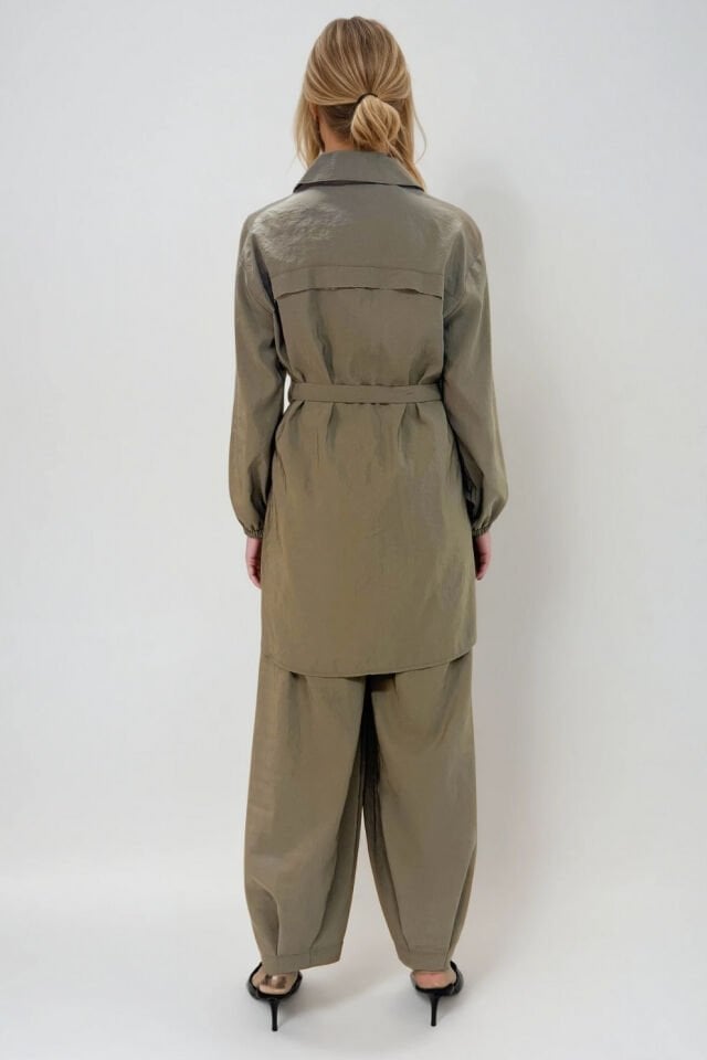 Mascara Toprak Şalvar Pantolon