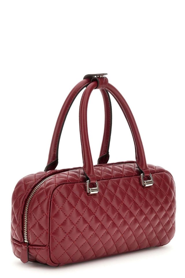 Guess Kadın Rianee Eco El Çantası Bordo