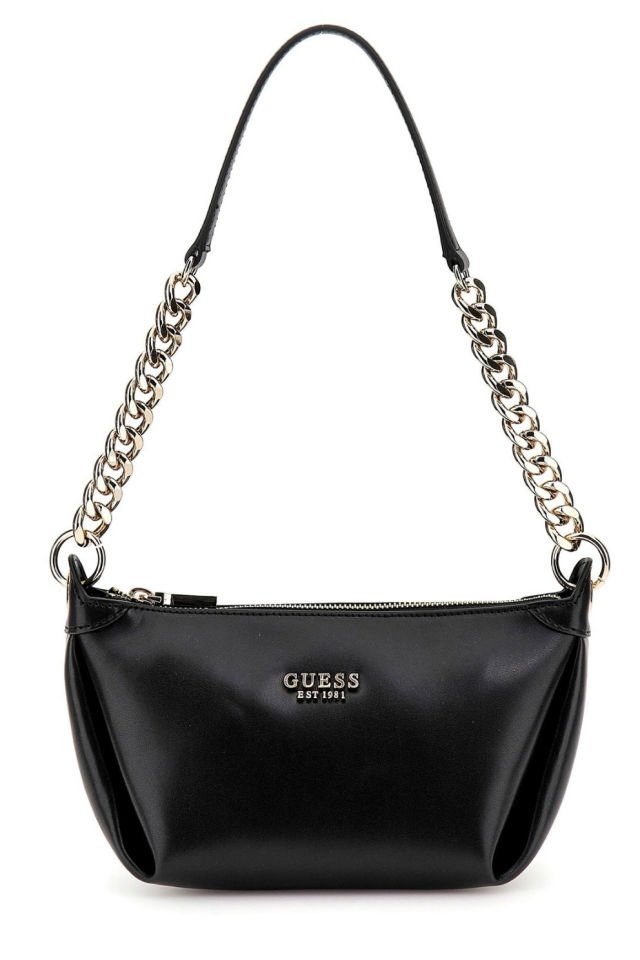 Guess Kadın Siyah Eco Evaine Omuz Çantası