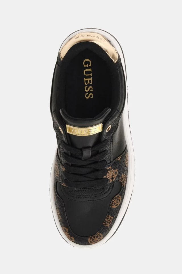 Guess Queenz Peony 4G Logolu Sneaker Siyah
