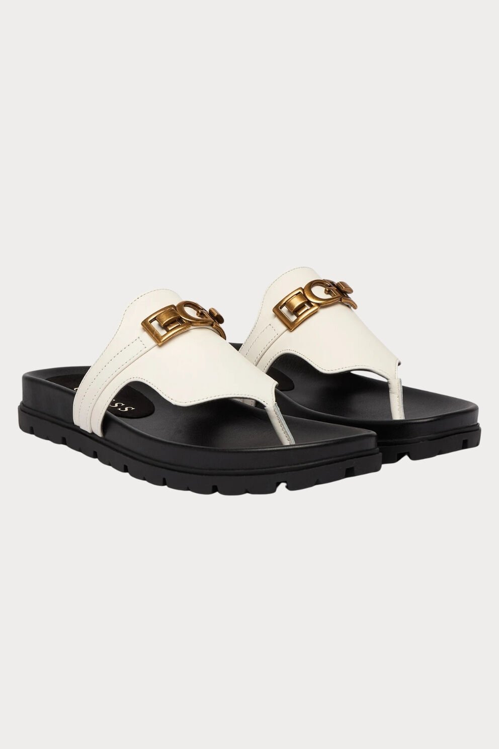 Guess Kadın Parmak arası Terlik Beyaz