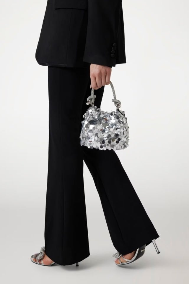 Guess Holiday Shine Portföy Çanta Gümüş