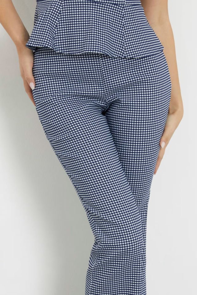 Guess Pötikare Desenli Pantolon Mavi