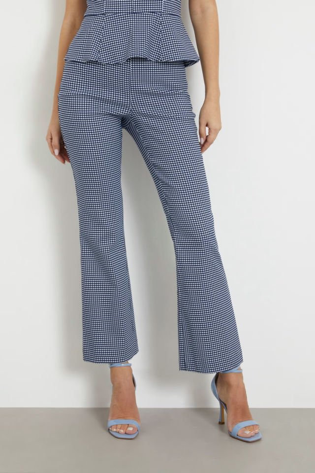 Guess Pötikare Desenli Pantolon Mavi