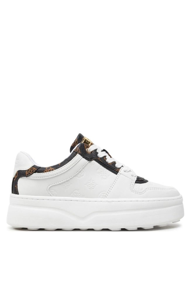 Guess Queenz Peony 4G Logolu Sneaker Beyaz