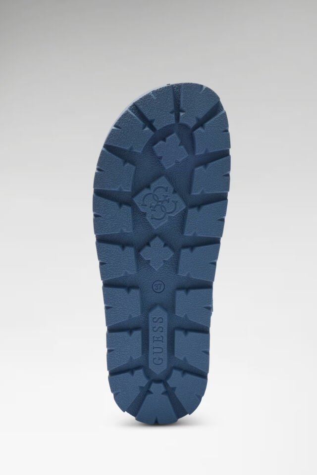 Guess Fetta Denim Sandaletler Mavi