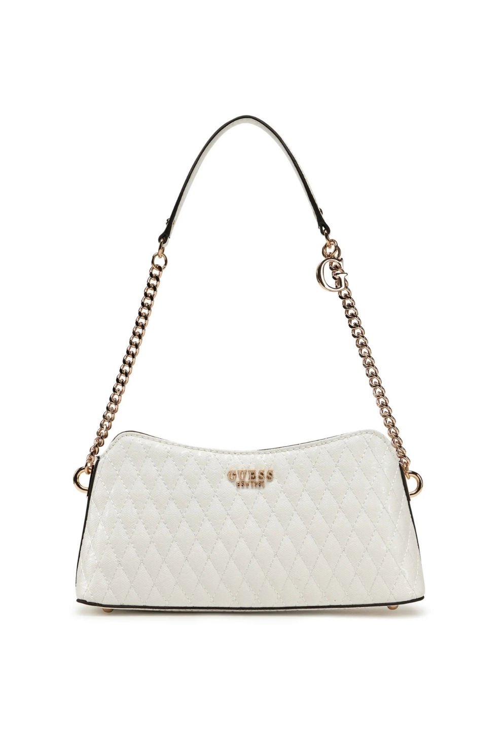 Guess Betula Top Zıp Shoul Kadın Çanta Beyaz
