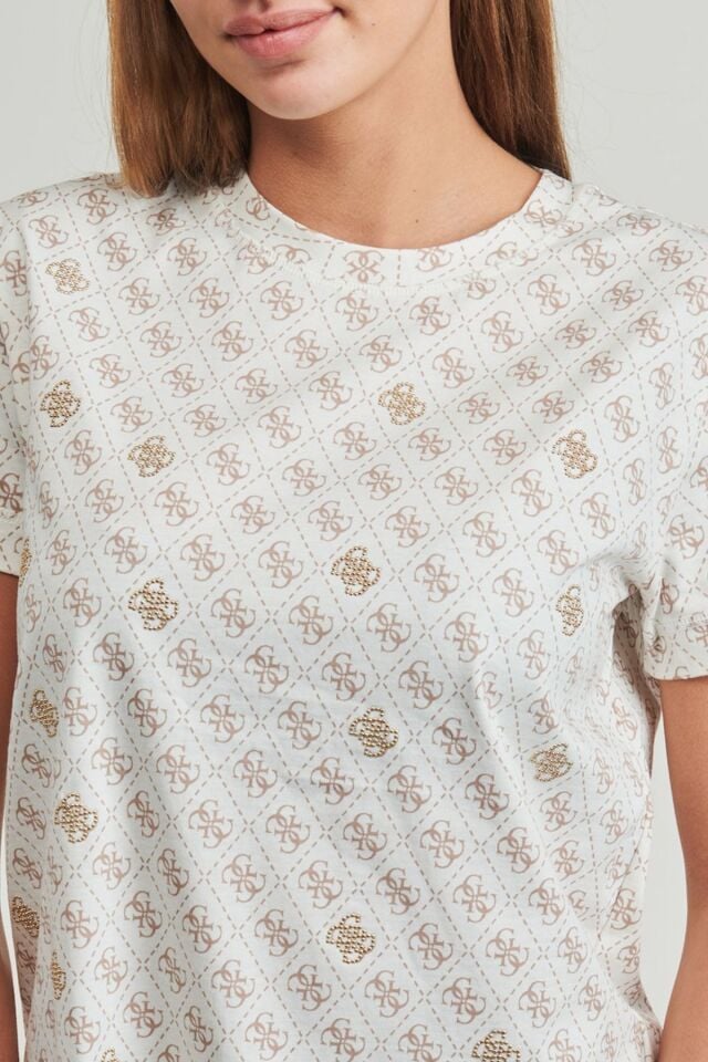 Guess Kadın T-shirt Bej