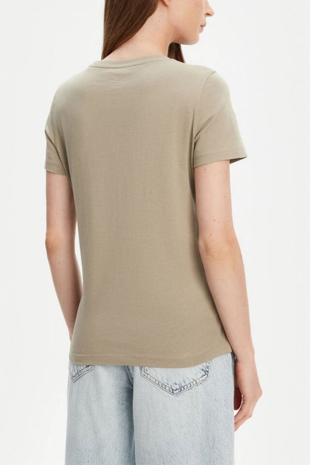 Guess Kadın Tişört Zeytin Yeşili