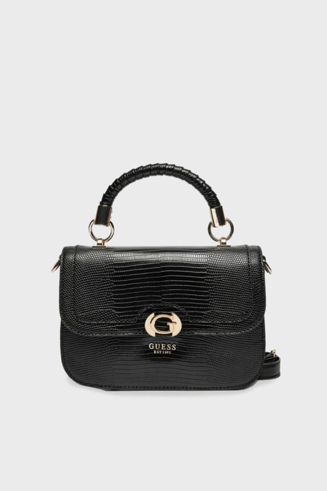 Guess Orlina Mini El Çantası Deniz Siyah