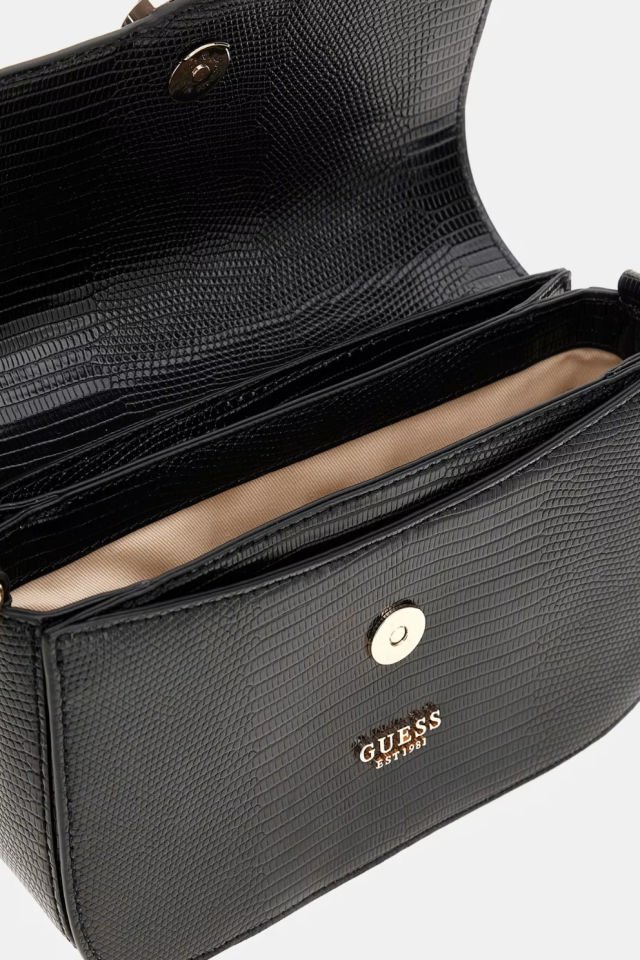 Guess Orlina Mini El Çantası Deniz Siyah