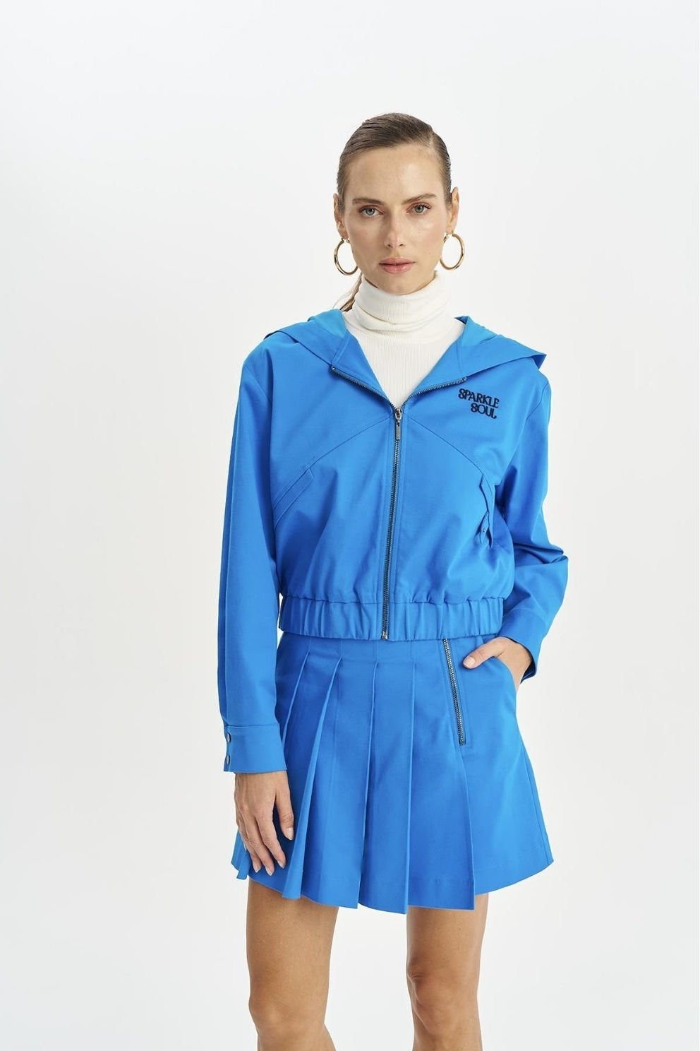 Naar Şort Etek Mavi