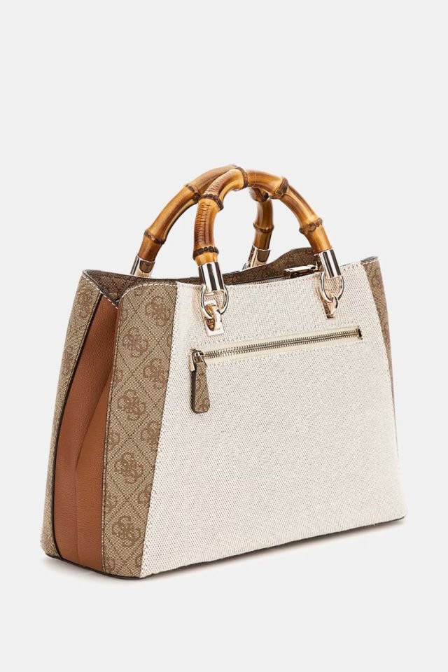 Guess Kerima 4G Logolu Çanta Kahverengi