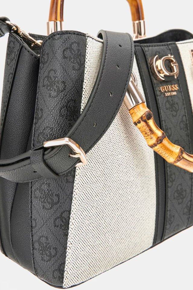 Guess Kerima 4G Logolu Çanta Siyah