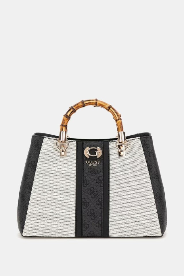 Guess Kerima 4G Logolu Çanta Siyah