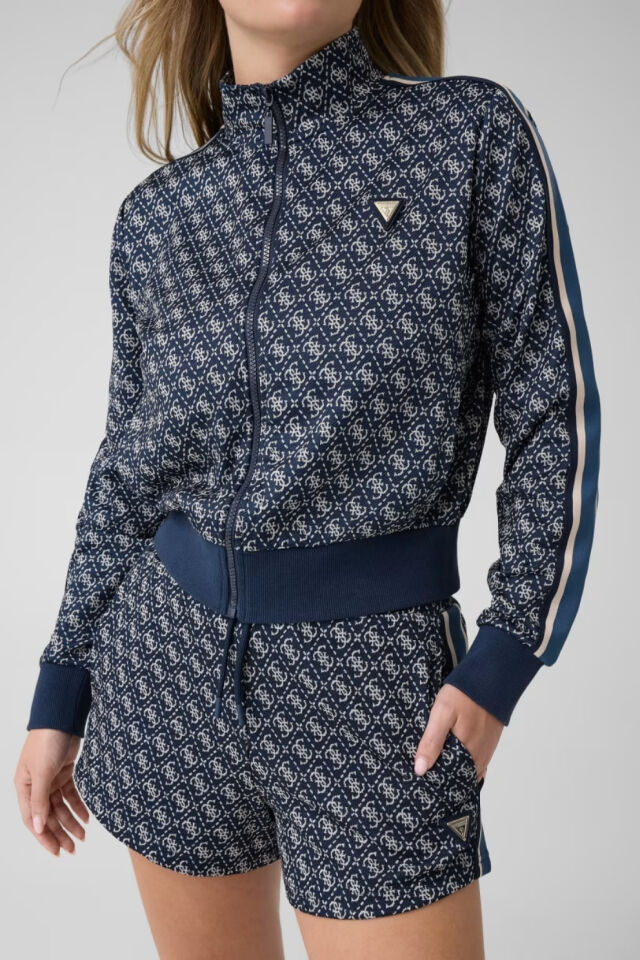 Guess 4G Logo Sweatshirt Mavi