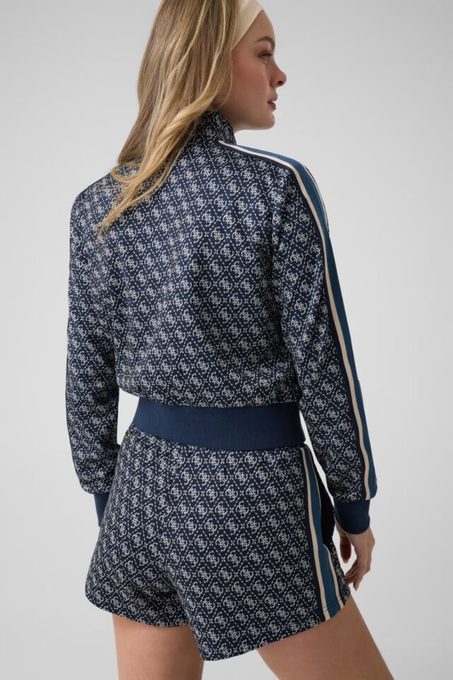 Guess 4G Logo Sweatshirt Mavi
