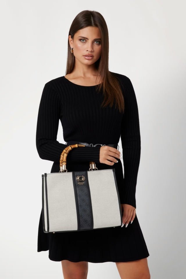 Guess Kerima 4G Logolu El Çantası Siyah