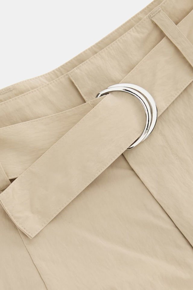 Guess Normal Bel Kargo Pantolon Krem