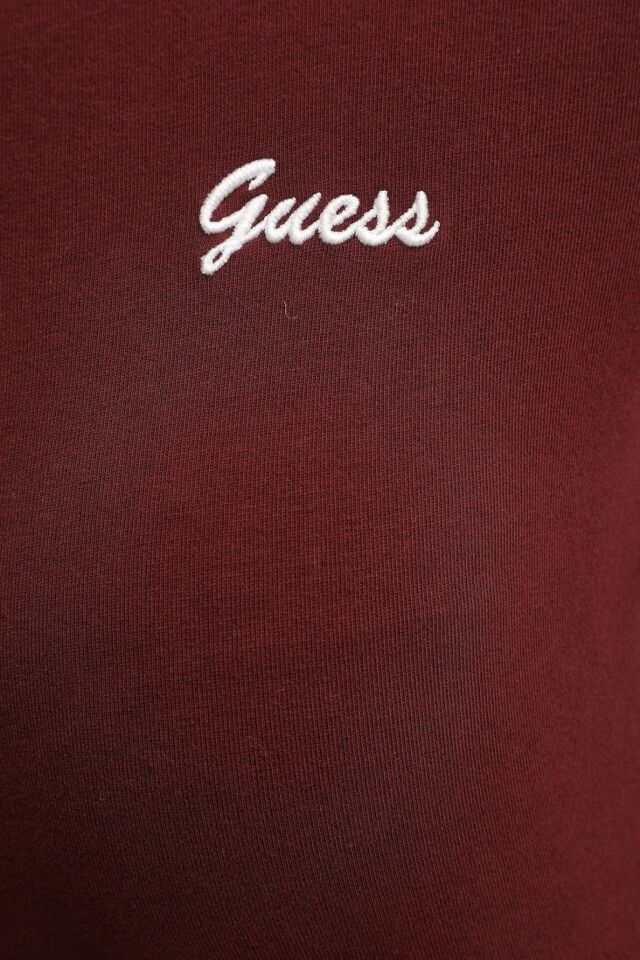 Guess Bordo Slim Fit Bluz