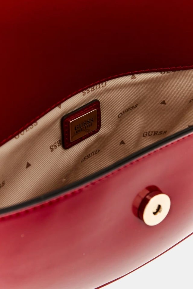 Guess Arnela Omuz Çantası Kırmızı