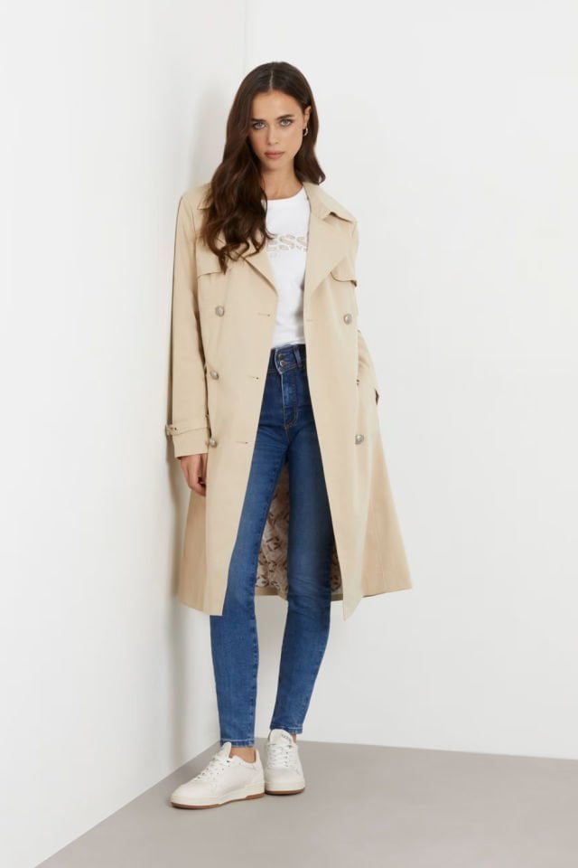 Guess Klasik Trençkot Bej