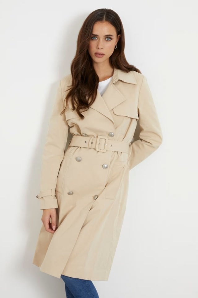 Guess Klasik Trençkot Bej