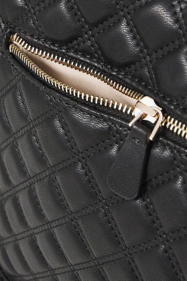 Guess Spark Micro Mini  Kadın Siyah Çapraz Çanta Siyah