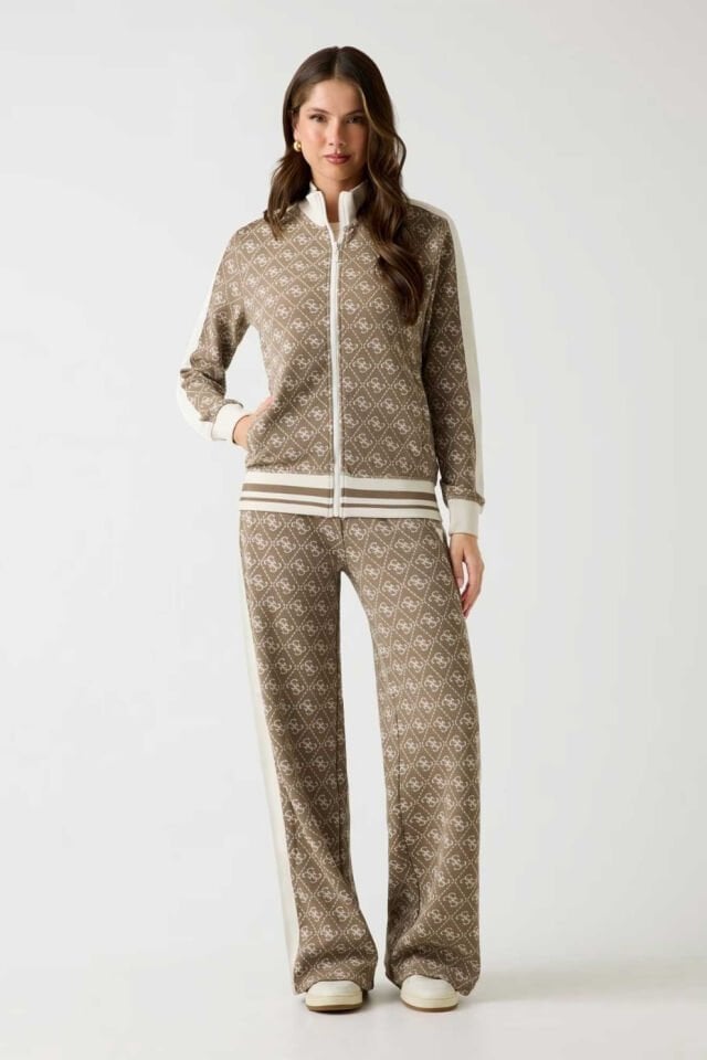 Guess Fermuarlı Sweatshirt Normal Kesim