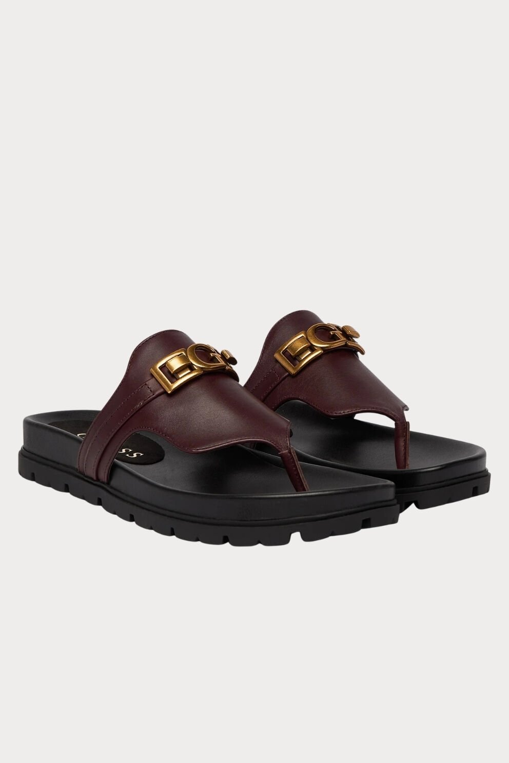 Guess Kadın Parmak arası Terlik Bordo