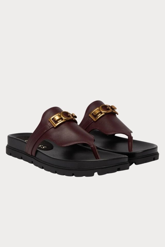 Guess Kadın Parmak arası Terlik Bordo